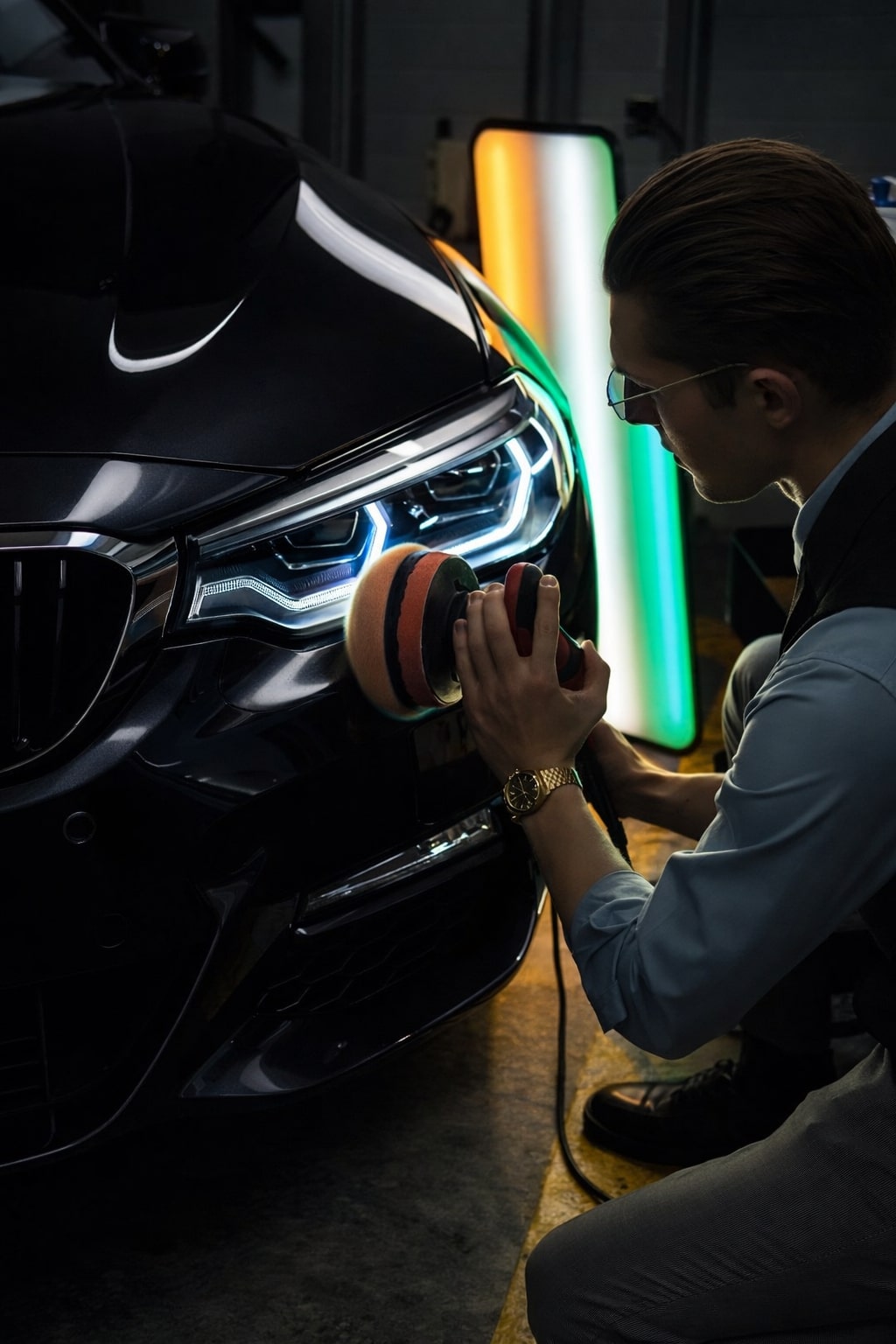 Полиране на фарове